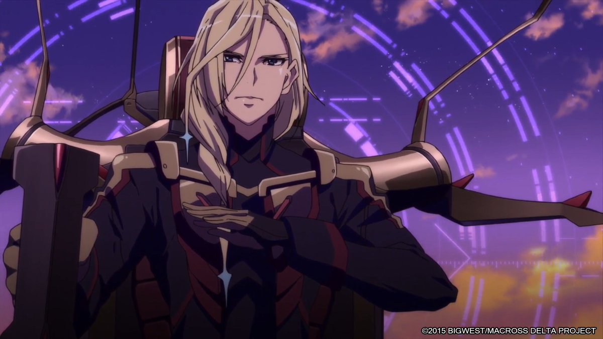 本日、2月25日は 『#マクロスΔ』 ウィンダミア 空中騎士団、白騎士