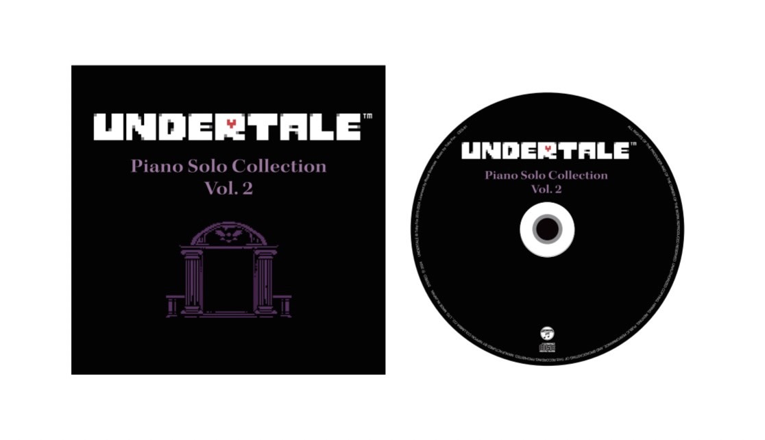 3️⃣5️⃣ UNDERTALE Piano Solo Collection Vol.2 CD＆楽譜 (各2,000