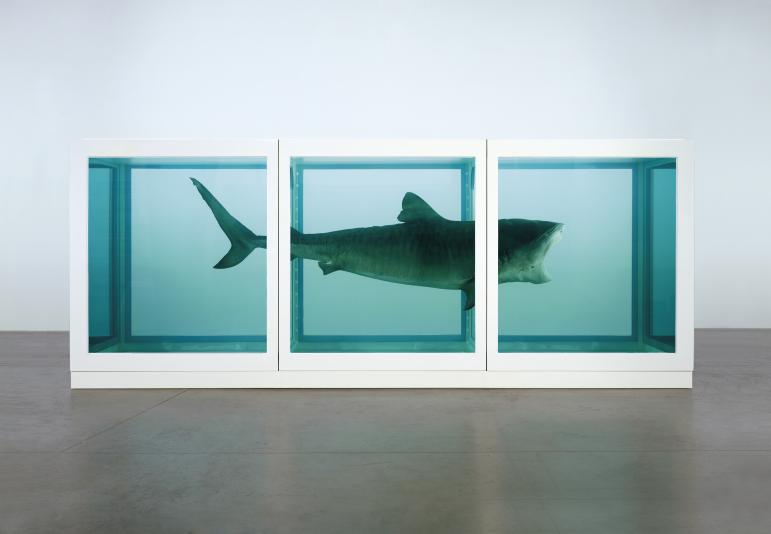 ダミアン・ハースト （Damien Hirst、1965-） 『生者の心における死の