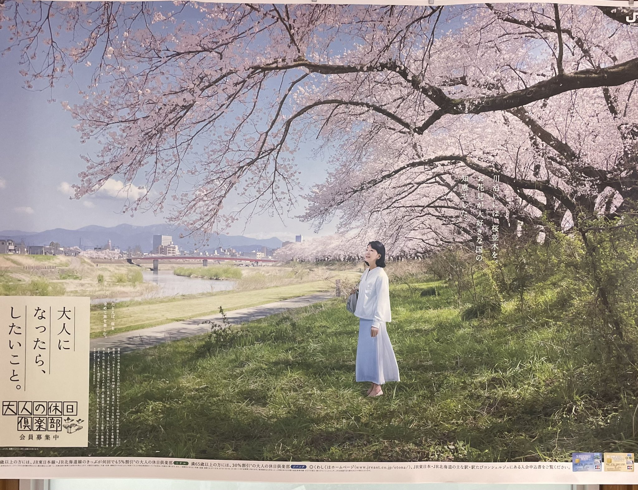 吉永小百合特大ポスター加賀百万石 ◇大人の休日倶楽部BO特大非売品