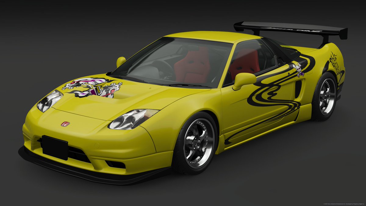 KAIDO-峠の伝説-より、オープニング仕様のNSX-Rを再現しました。 #GT7
