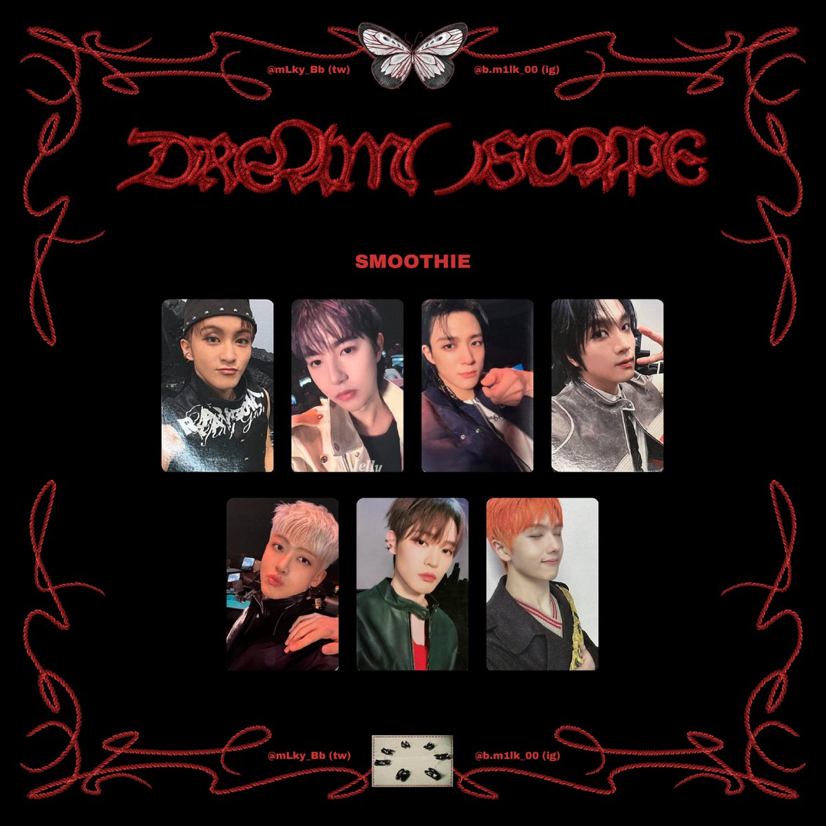 NCT DREAM - DREAM( )SCAPE photocard template SMOOTHIE ver · Drive