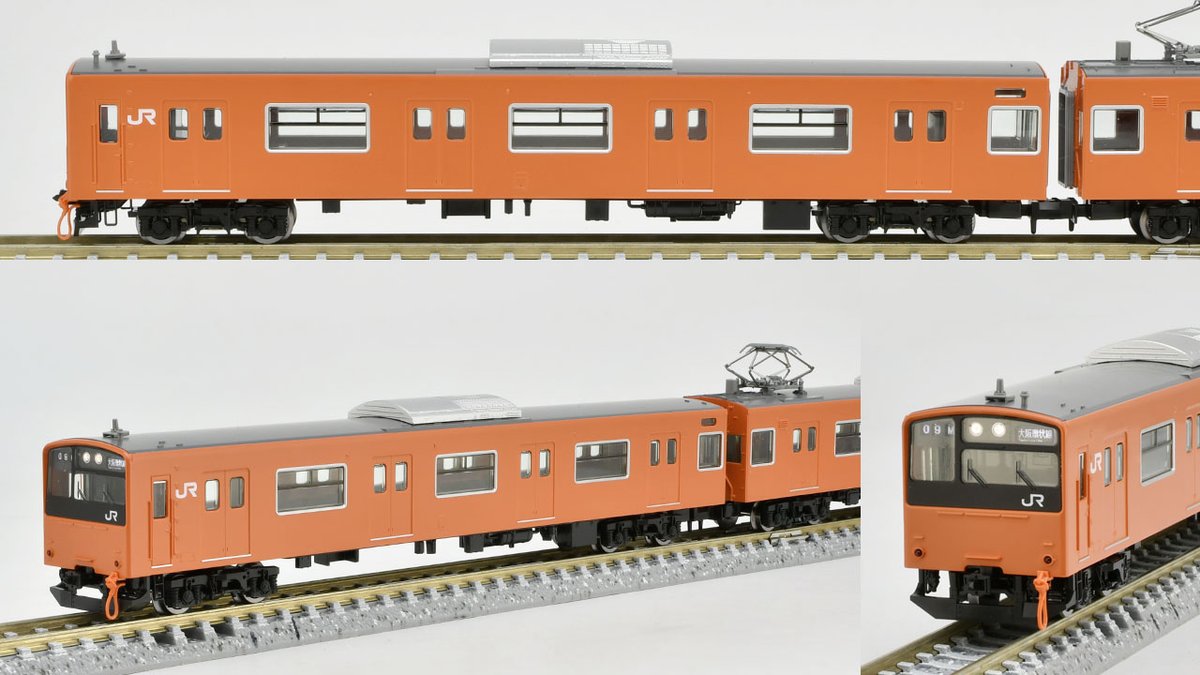 JR 201系(JR西日本30N更新車・オレンジ)セットが、昨日2024年3月29日