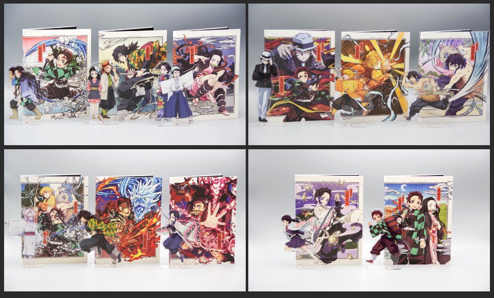 アニメ「鬼滅の刃」Blu-ray＆DVD】 ufotable関連店舗では 立志編から