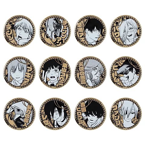 チェンソーマン』ゴールデン缶バッジコレクション 第1弾 JCS HAPPY