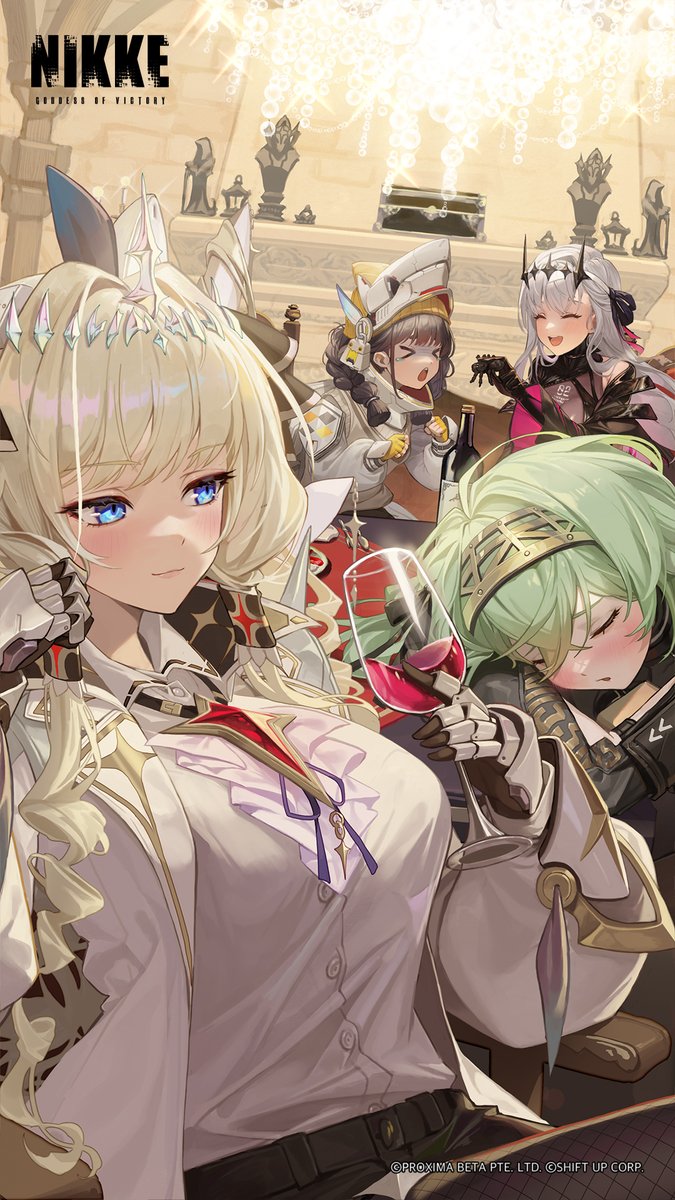 NIKKE RR以下 4コン TD2個分 ラストキングダムクラウン 3枚付 NIKKE