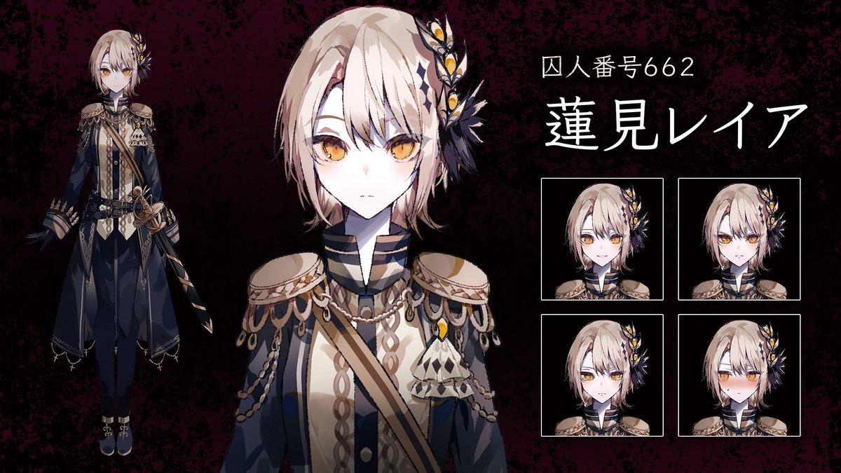 ◇囚人番号662：蓮見レイア◇ 全身像を公開いたします。 #まのさば