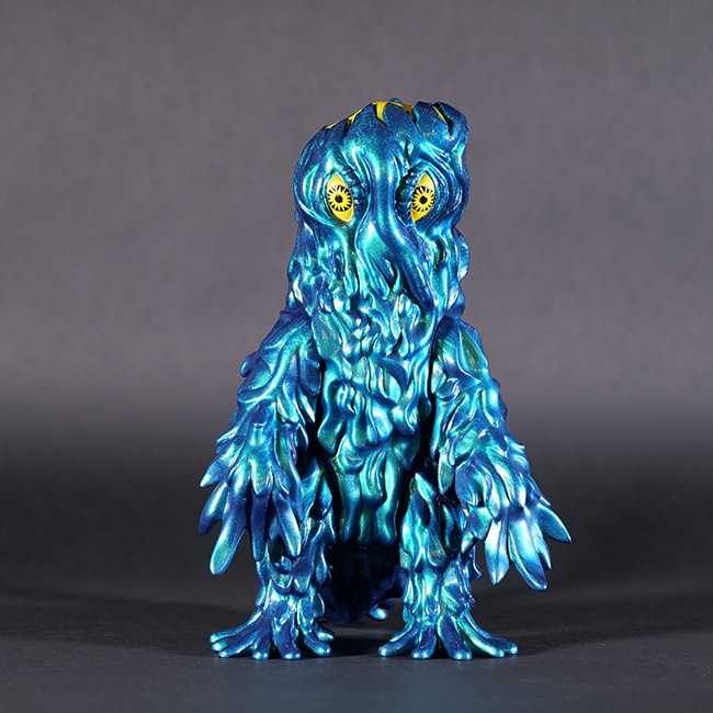 マルサン ゼットン 350 クリアレッド ラメ ソフビ フィギュアマルサン