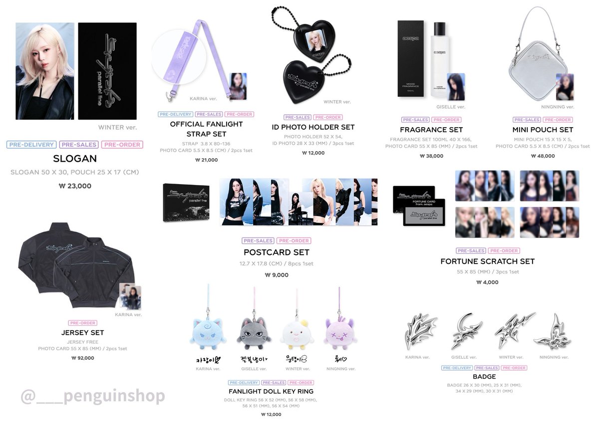 aespa ソウルコン　入場　特典トレカ　DAY2 ニンニン