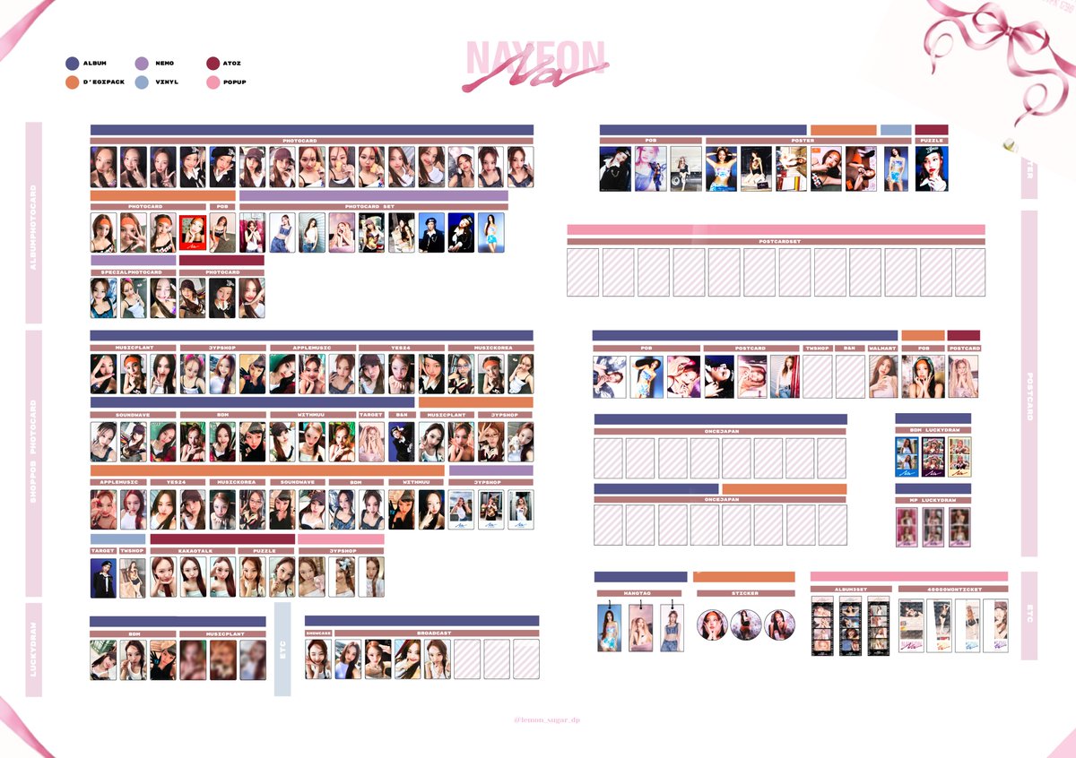 NA レア サノク 事前収録 TWICE ナヨン NAYEON トレカ