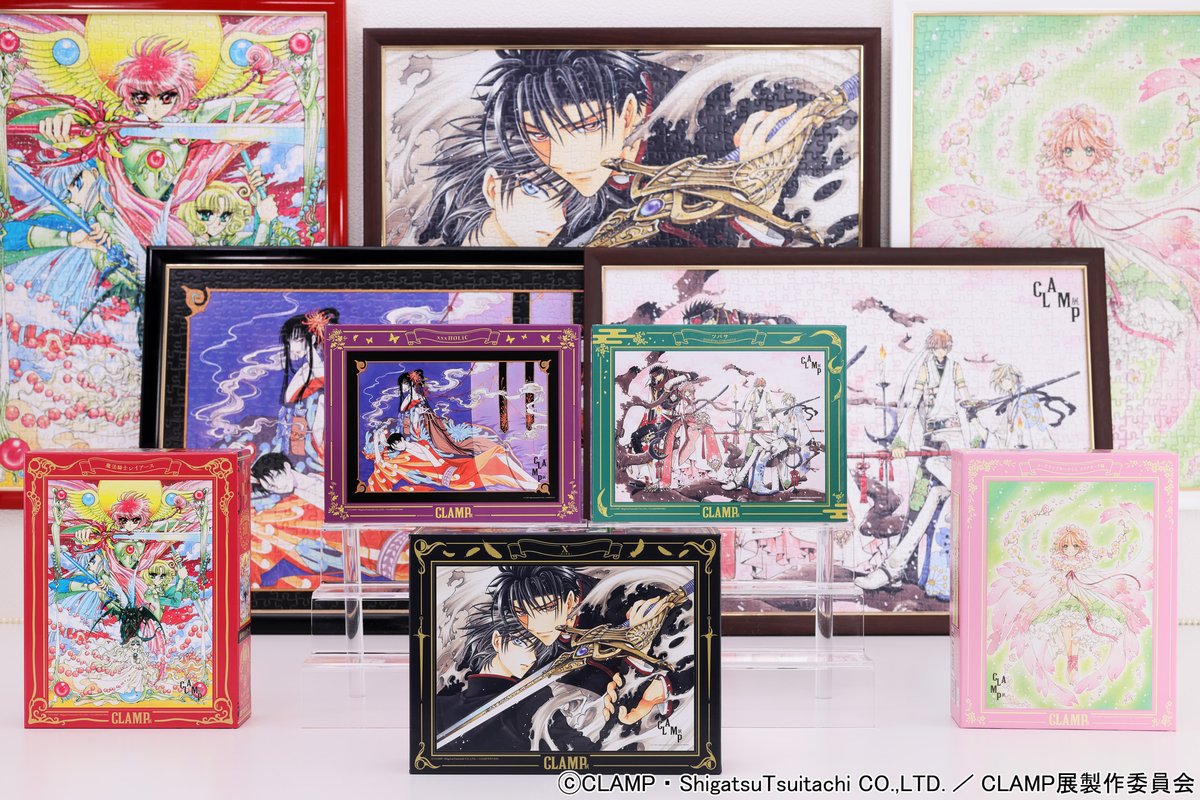 CLAMP展 商品情報】 ◼️500ピースジグソーパズル CLAMPの美しい原画