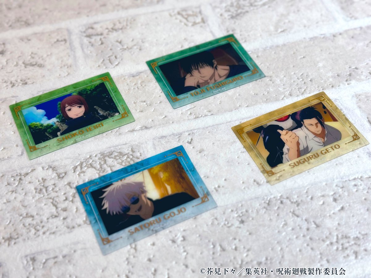 横浜ロフト/あべのロフト会場】 ◇商品紹介◇ ○箔押し場面写クリア