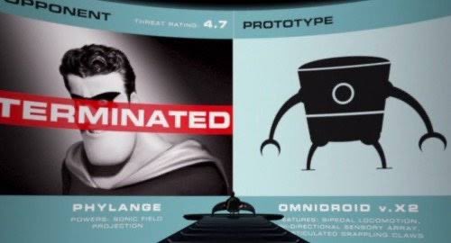 Mr.インクレディブル』 オムニドロイドvsヒーロー達のシーン