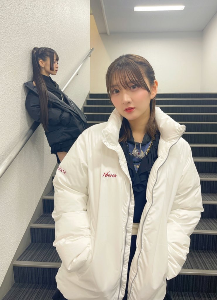 NANGA × 斑鳩ルカ&緋田美琴 コラボダウンジャケットを頂きました