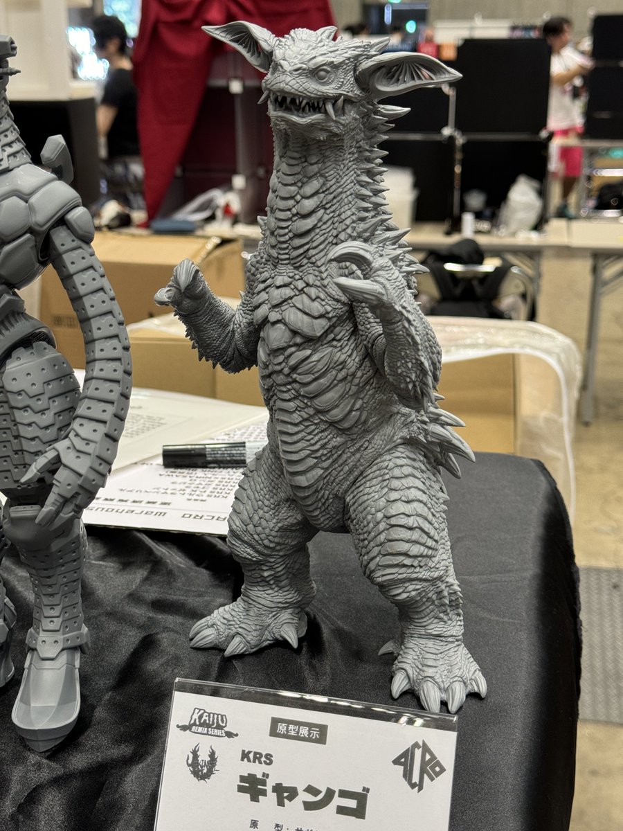 ワンフェス2024SのACROブースの紹介 KRS ギャンゴ 原型:Sagata Kick