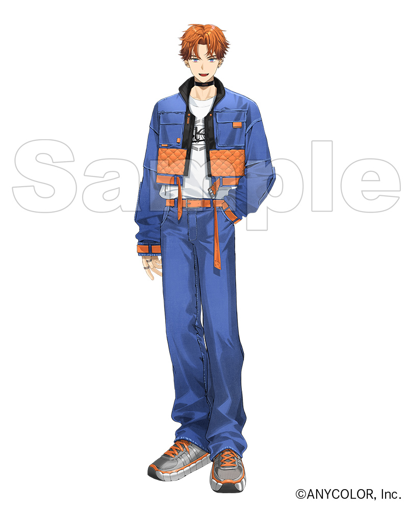 お仕事】にじさんじ北見遊征さんの新衣装担当させていただきました