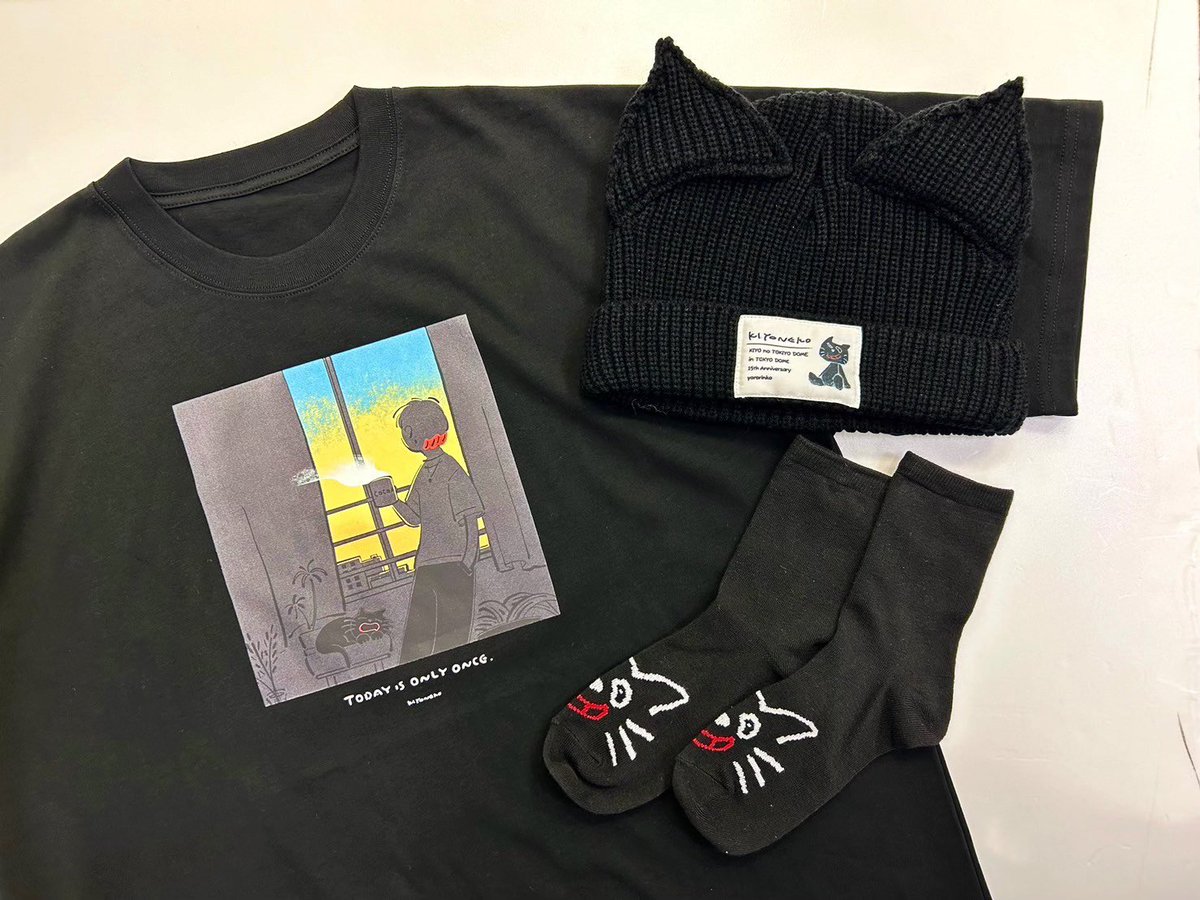 キヨ新グッズ発表】 キヨ猫Tシャツ！！ キヨとキヨ猫パーカー！！ キヨ