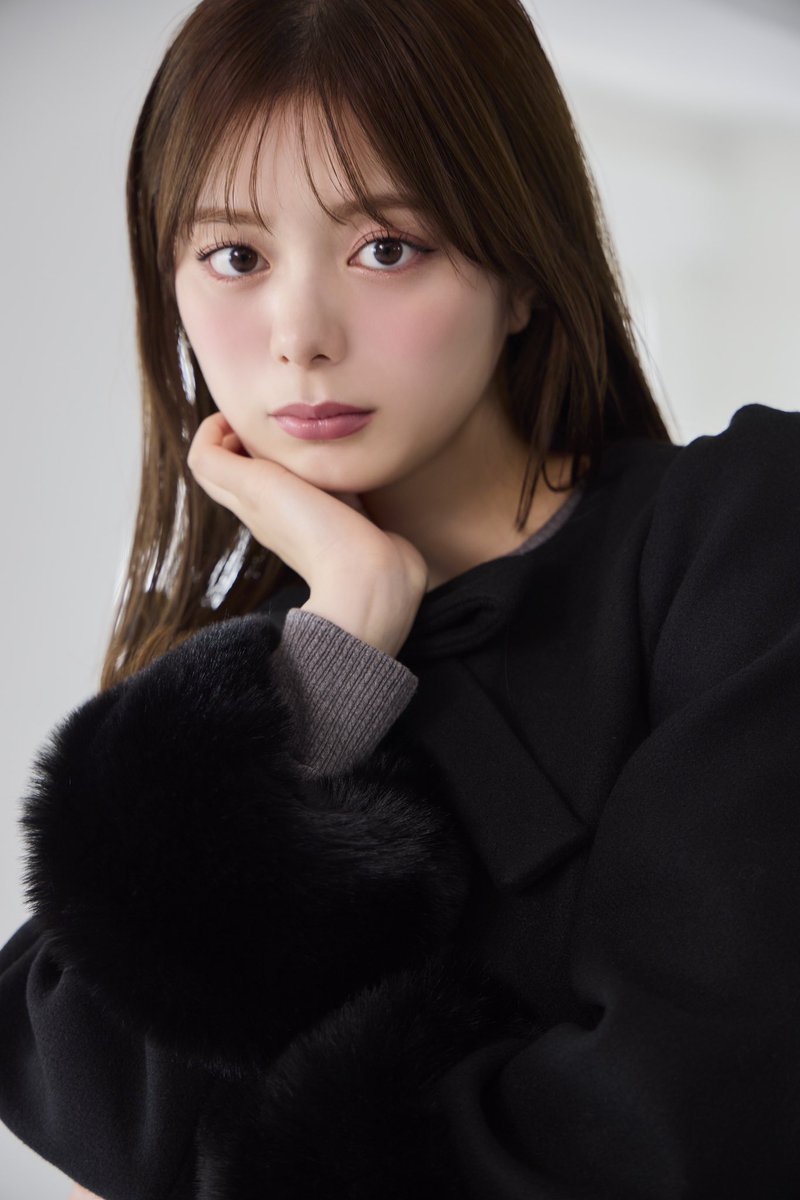 2024 winter coat collection♡ 【series2】 リボンノーカラーフレア