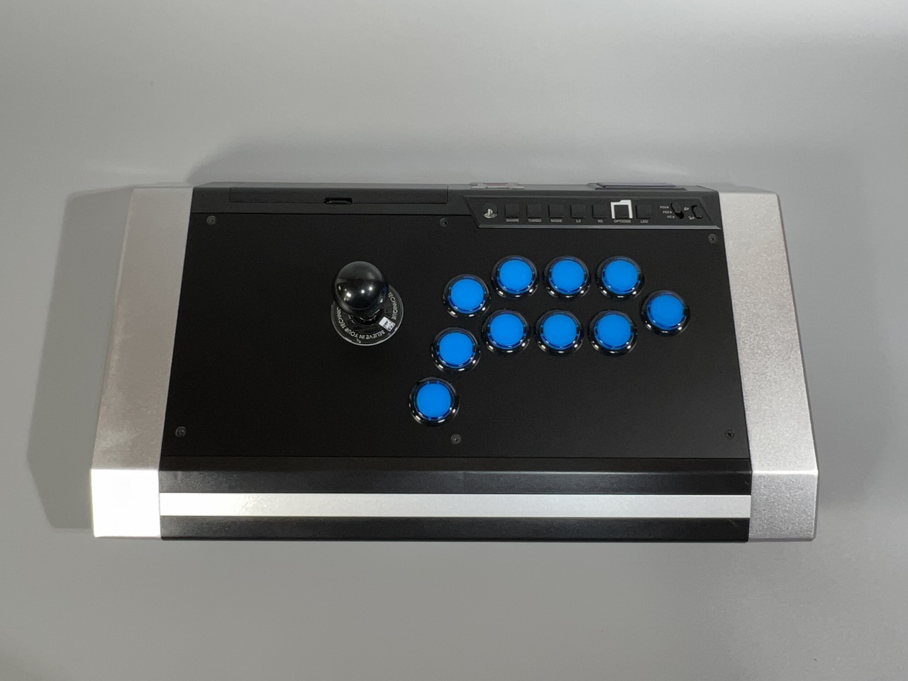 qanba obsidianL3R3ボタン増設