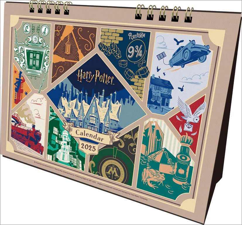 2025年用 #ハリーポッター #カレンダー 発売＆予約受付中✨ 日めくりや