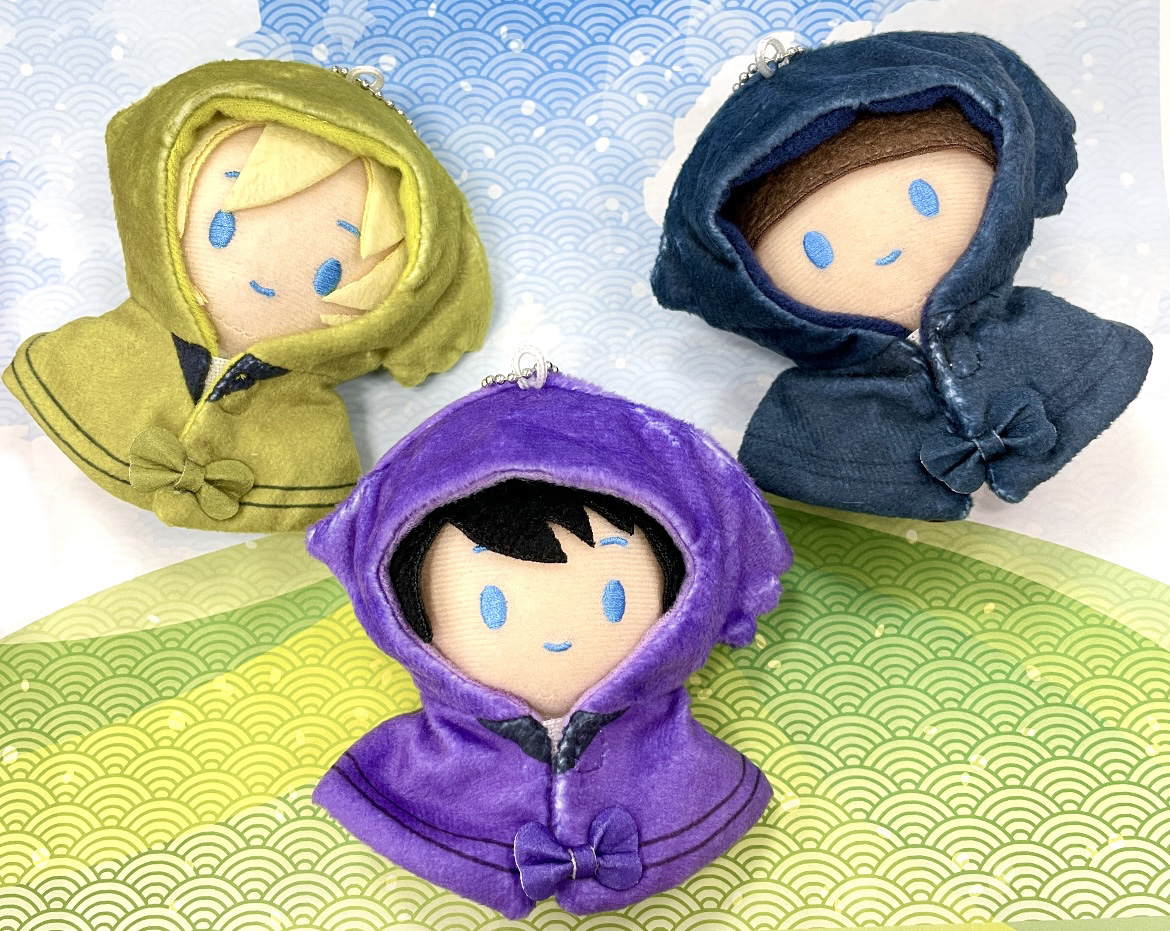 500円カプセルトイ新商品 忍たま乱太郎のケープキーホルダー vol.1 君