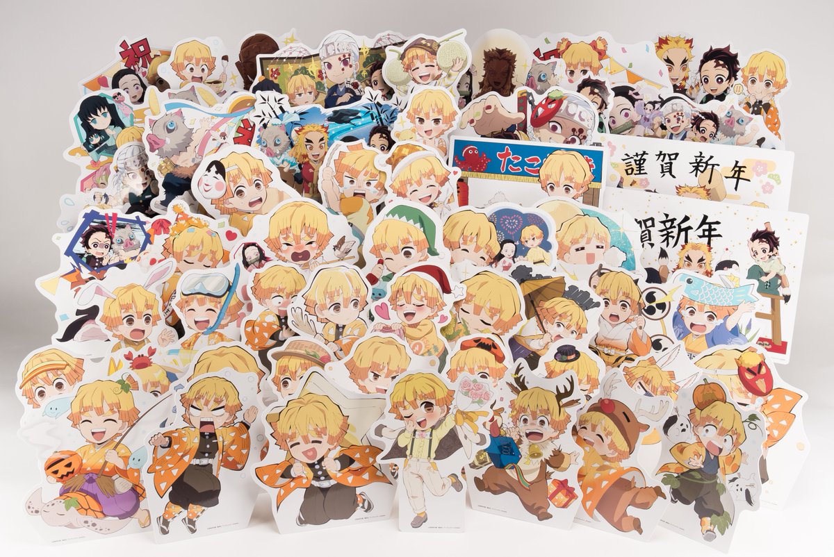 WEBSHOP】 「鬼滅の刃みにきゃら5周年記念 大集合くじ～我妻善逸