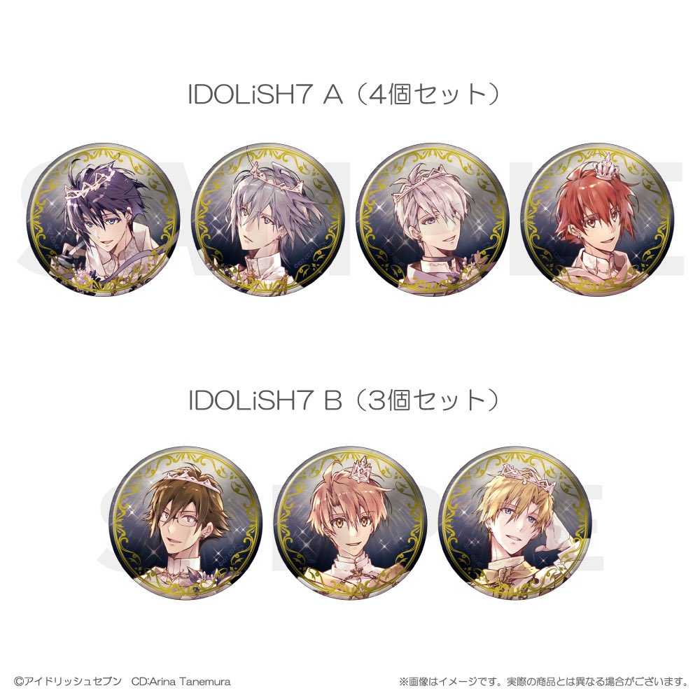 商品紹介】 [9th Anniversary]「缶バッジセット（全5種）」 9周年