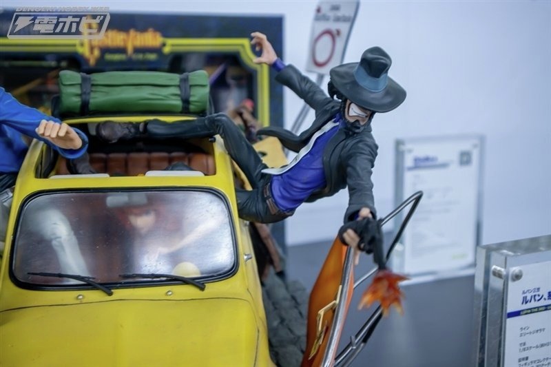 フィギュア展示 #ルパン三世 ルパン＆次元＆不二子 1/8 エリート