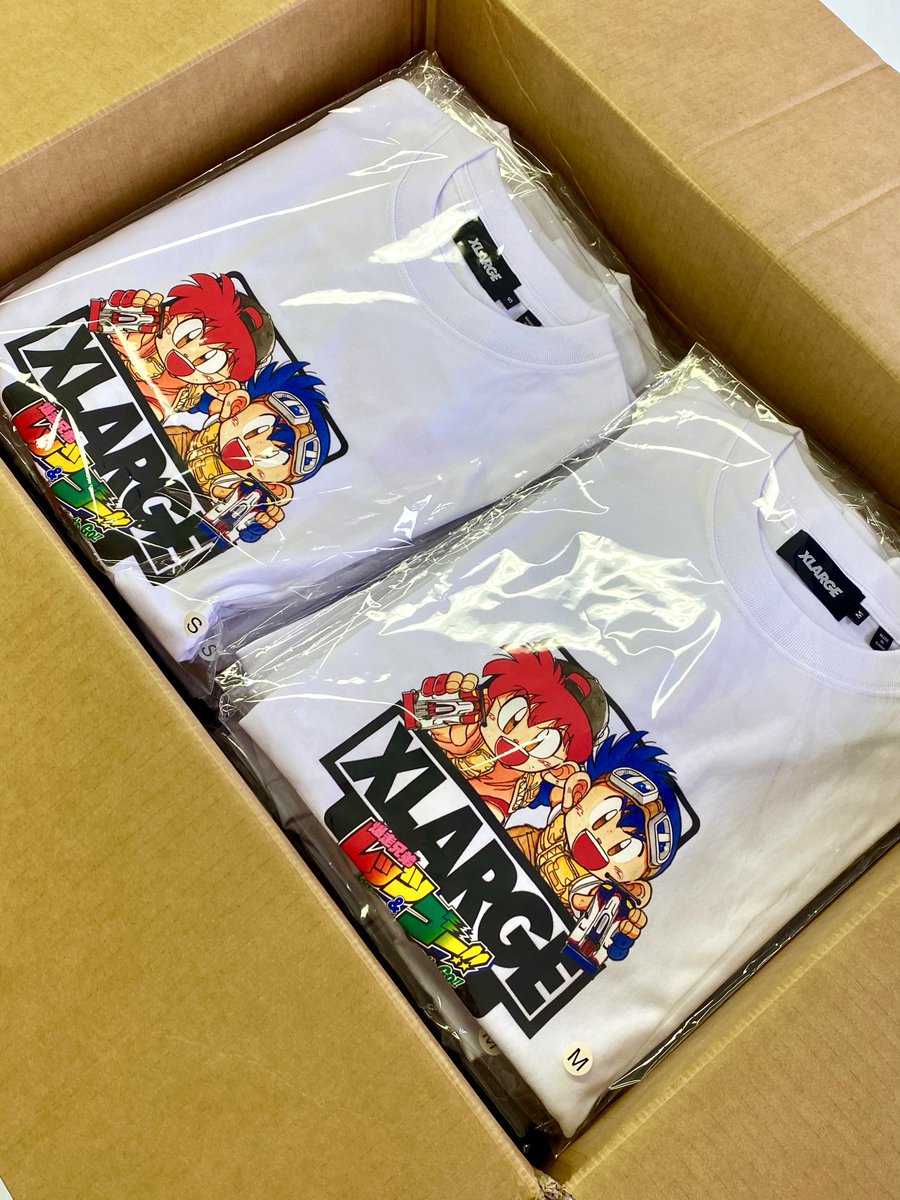 XLARGEさんより『XLARGE✖️爆走兄弟レッツ＆ゴー!!』限定オリジナルT