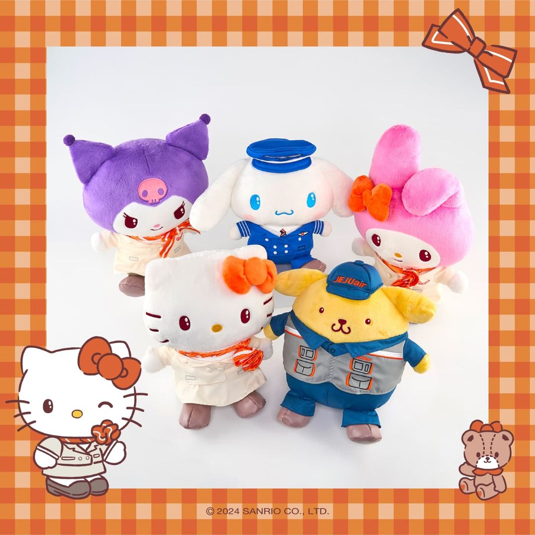 チェジュ航空とサンリオキャラのコラボ新作がかわいすぎる💗 今回は