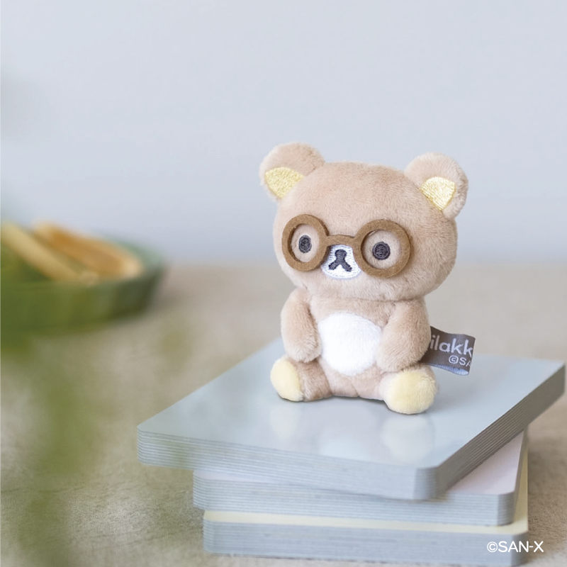 🐻#BASICRILAKKUMA グッズ紹介🐻 メガネをかけたリラックマのてのり