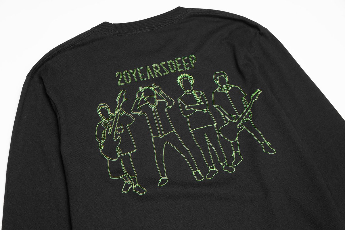 NEW MERCH②】 『20周年ネオン Tシャツ』 Color : BLUE×PINK / GREEN