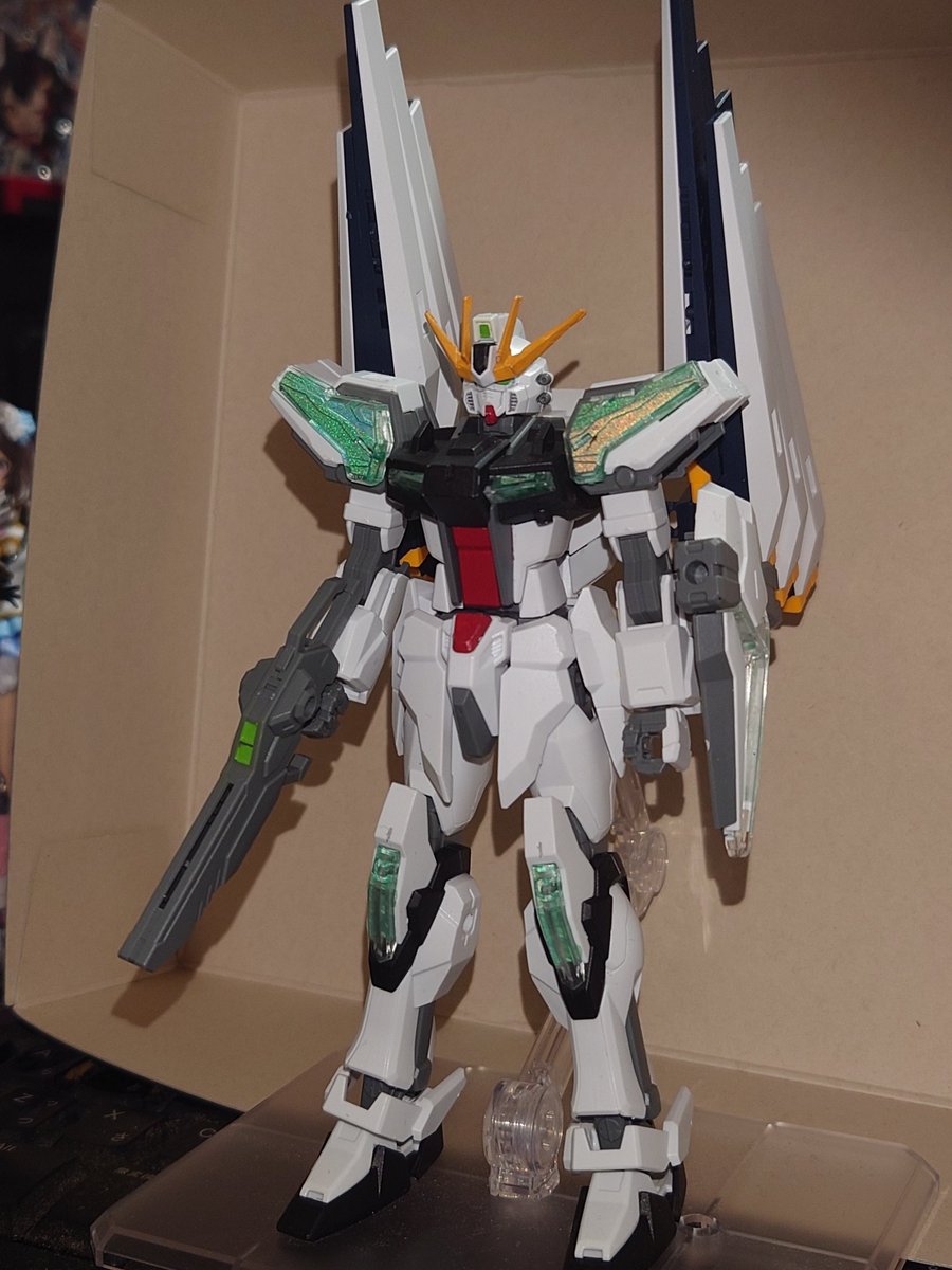 ビルドストライク・νエクシードギャラクシー完成 エクシード