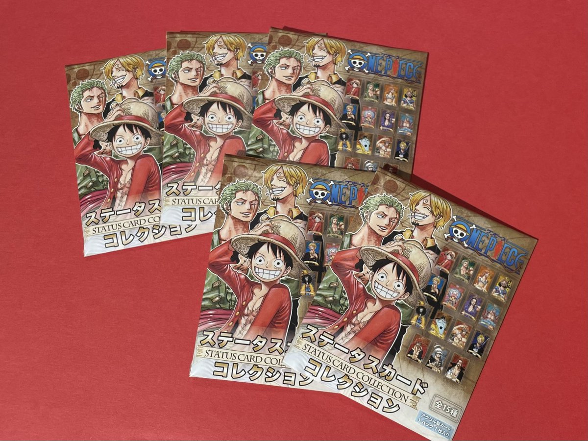 再入荷】原画商品 ステータスカードコレクション(全15種) 1個：660円