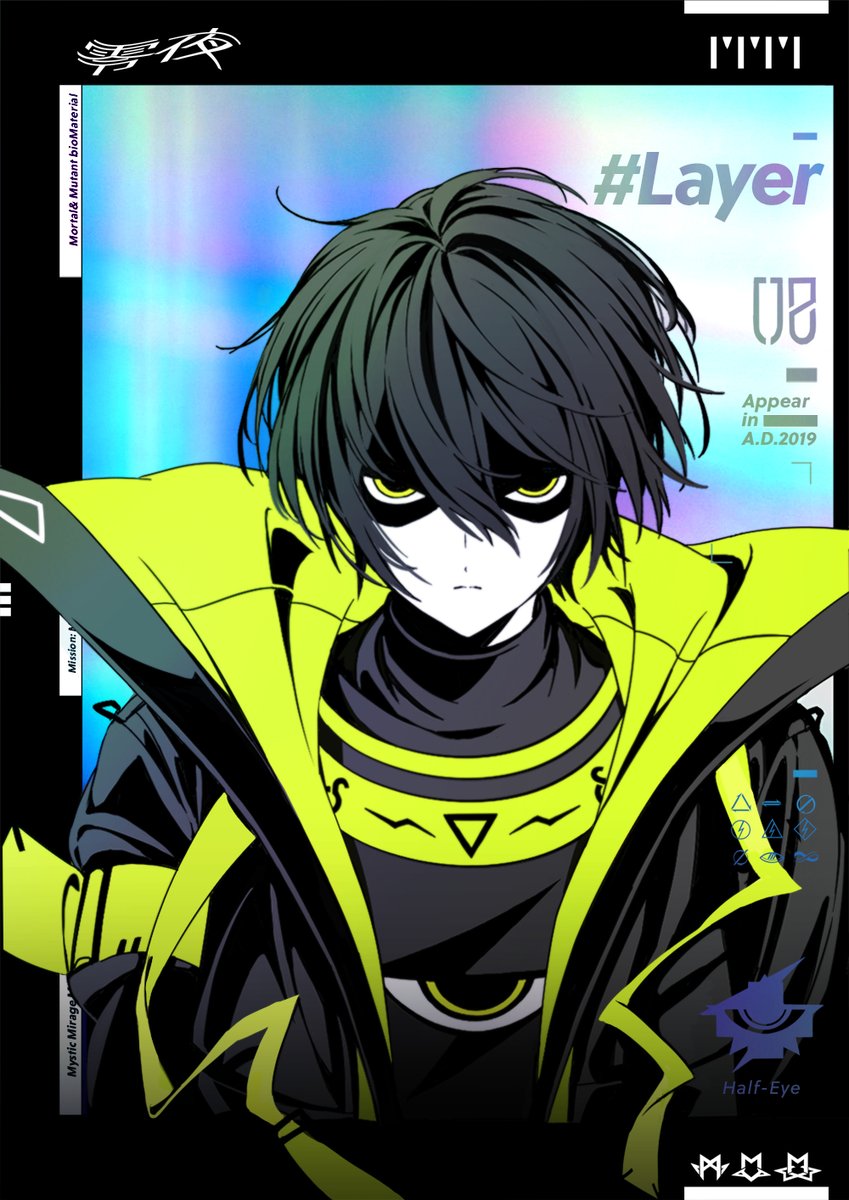 零夜” [ Half-Eye ] LAYER A.D.20241028 5th anniv. #コンパス #夜光