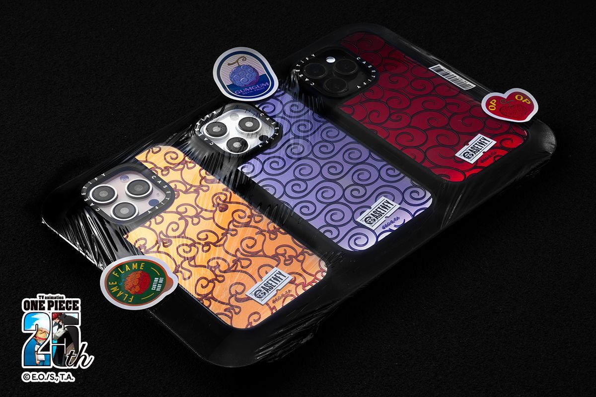 コラボ情報】 CASETiFYより 大人気〝悪魔の実〟デザインの