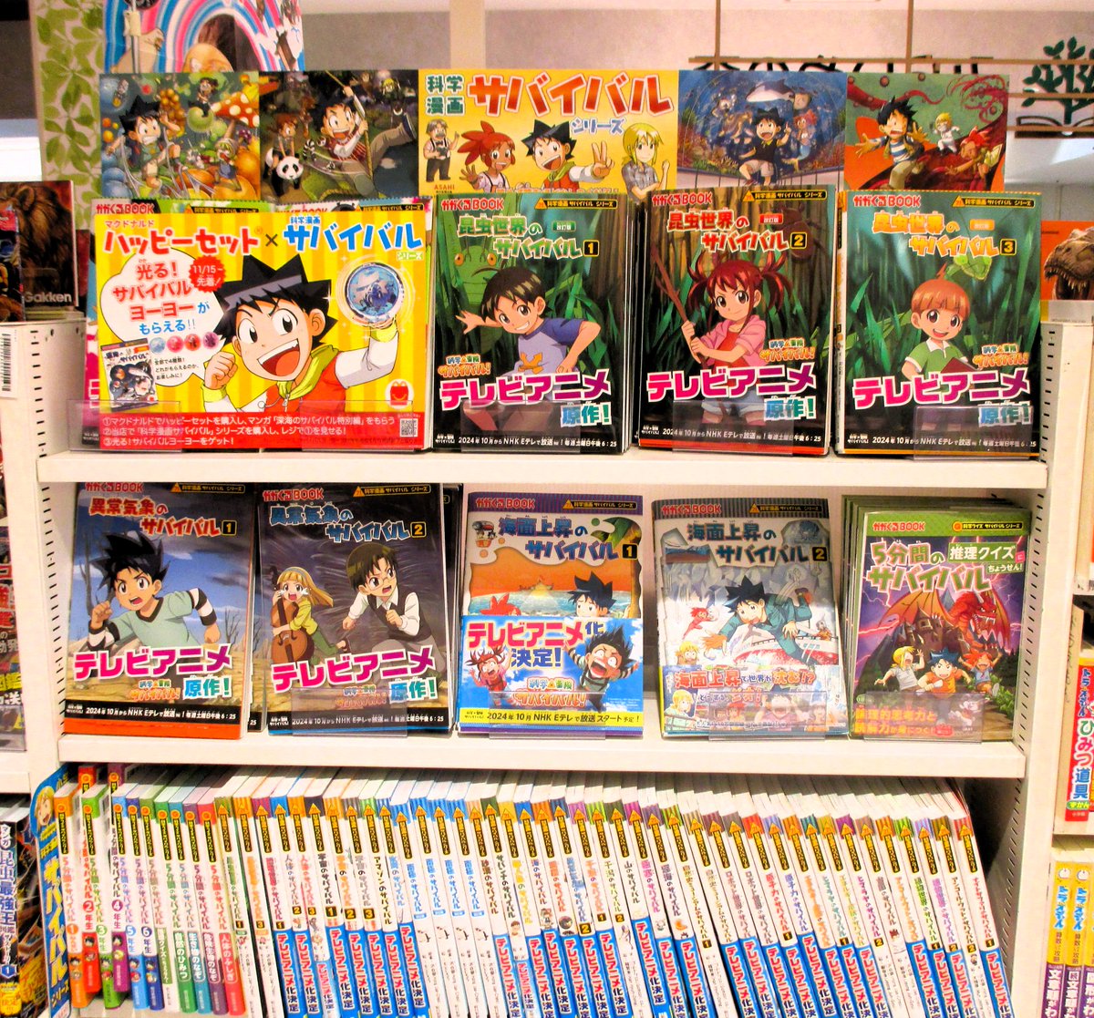 光る！サバイバルヨーヨー」がもらえる書店キャンペーン！ ①