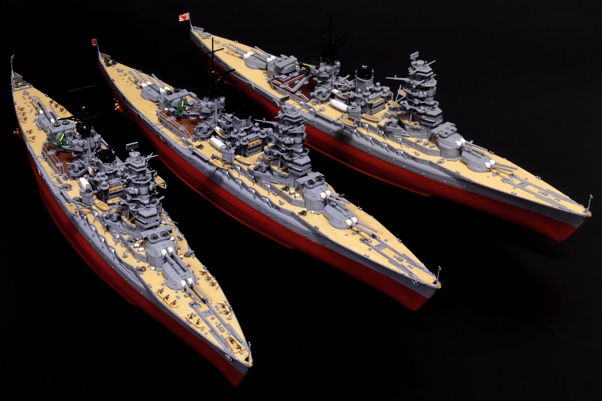 艦NEXTシリーズの楽しみ方は様々です!! (右) 塗装せずストレートに