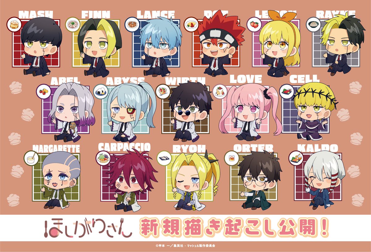 ジャンプフェスタ2025「イーディス」ブースにて ミニキャラシリーズ