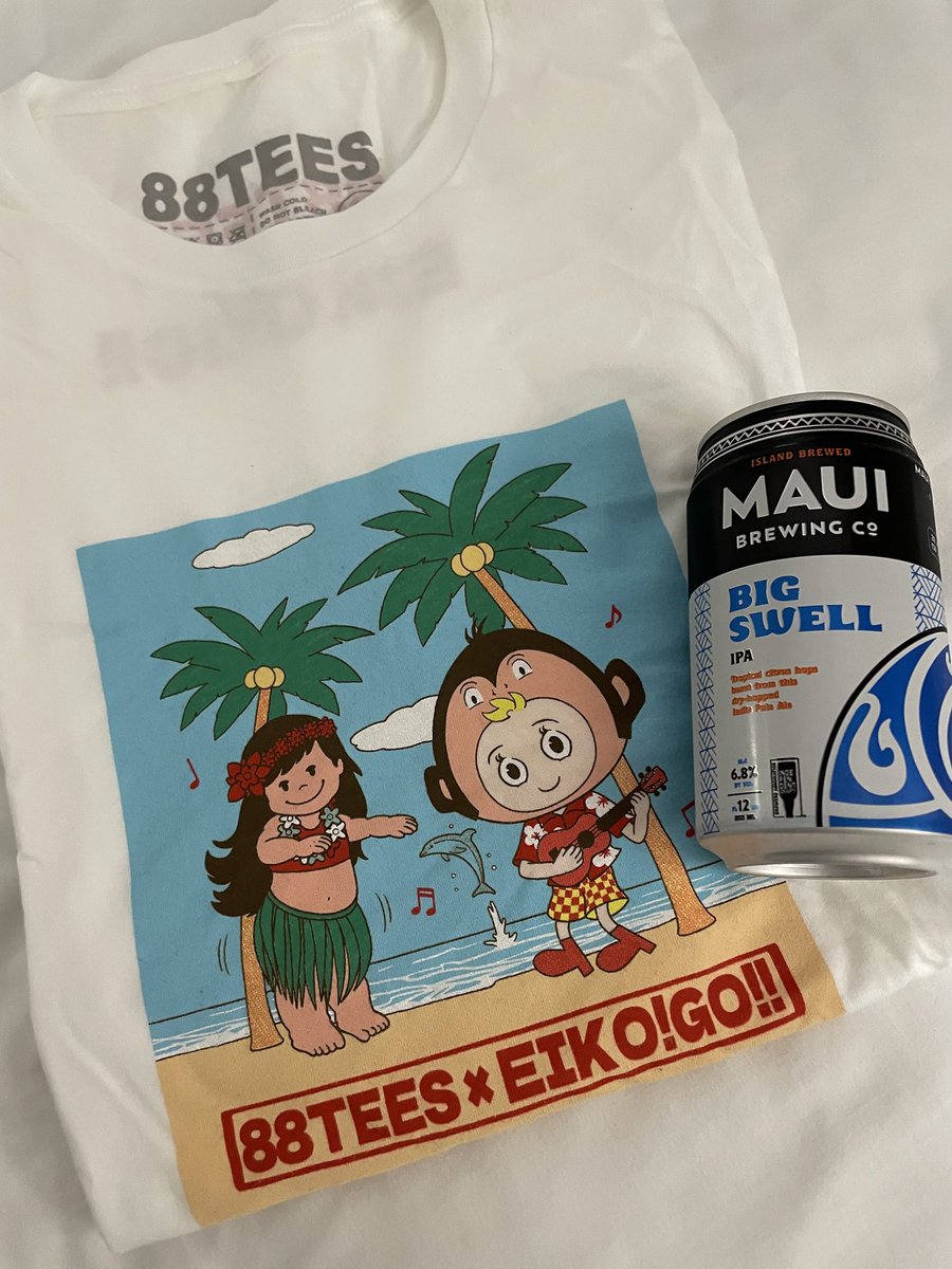ハワイ限定‼️ 「88tees」と、狩野英孝さんのYouTube、「エイコー