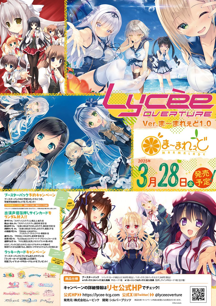 Lycee 夏のてんこ盛りパック スタッフ直筆メッセージカード 【公式通販】