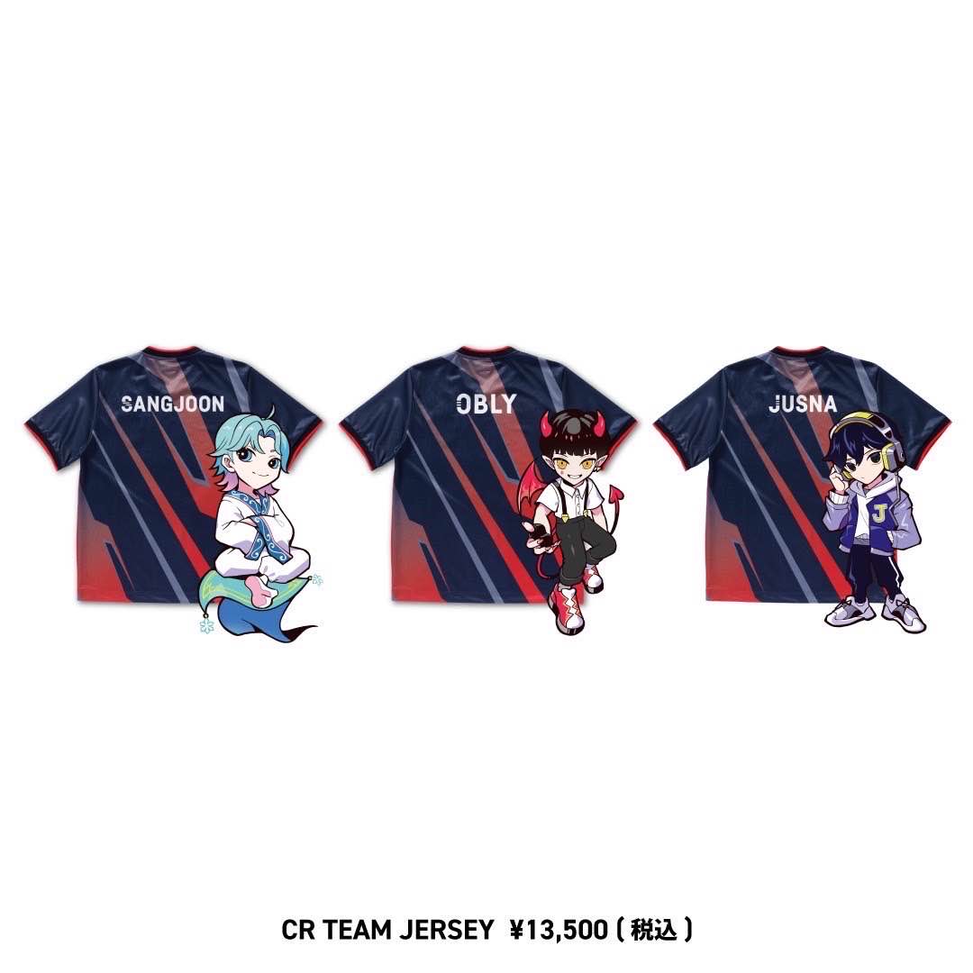 CRAZY RACCOON STORE】 CR TEAM JERSEY - Apex Legends div. 🔶一般