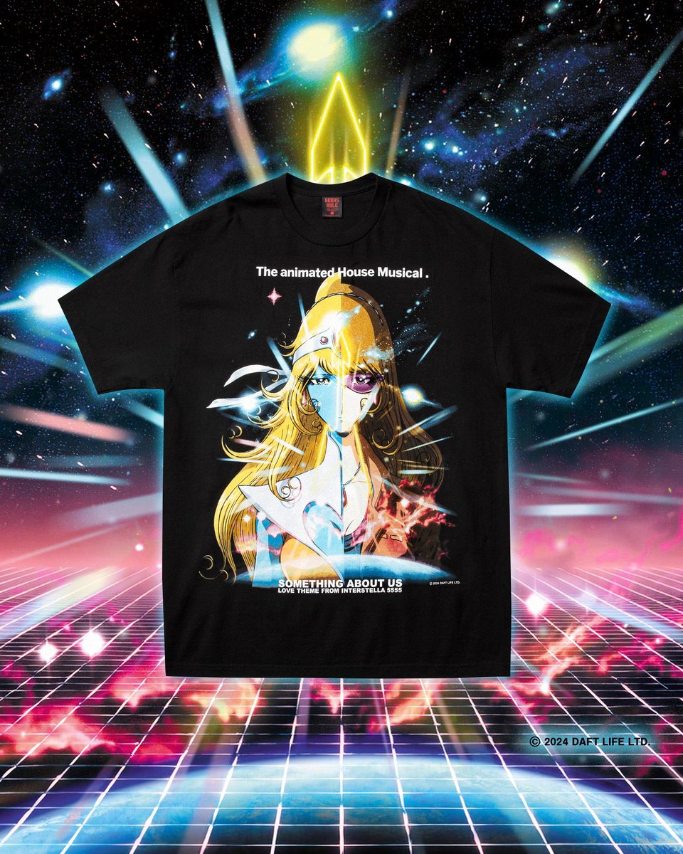 ダフトパンクと松本零士によるアニメ映画『インターステラ5555: THE