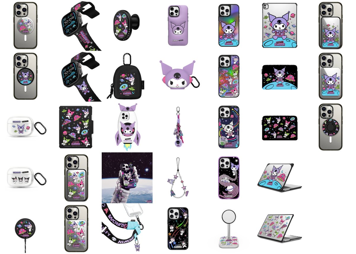 CASETiFY (ケースティファイ)で販売開始！ クロミ Kuromi Phone Charm