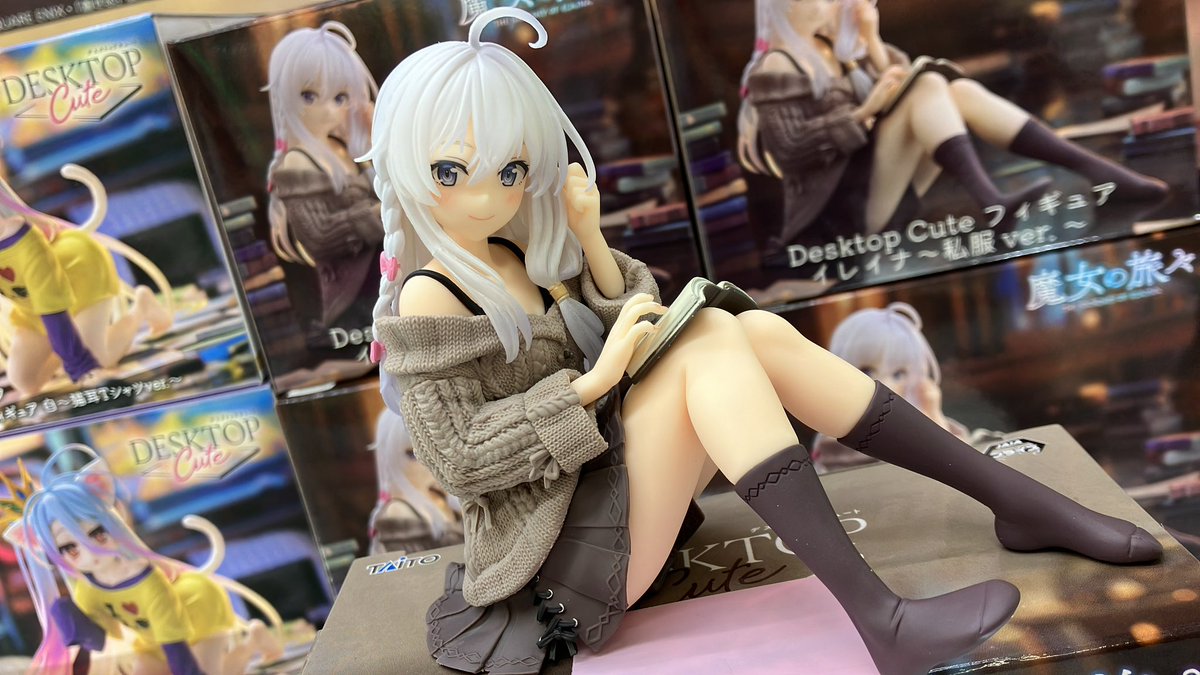 新景品】 魔女の旅々 Desktop Cute フィギュア イレイナ〜私服ver