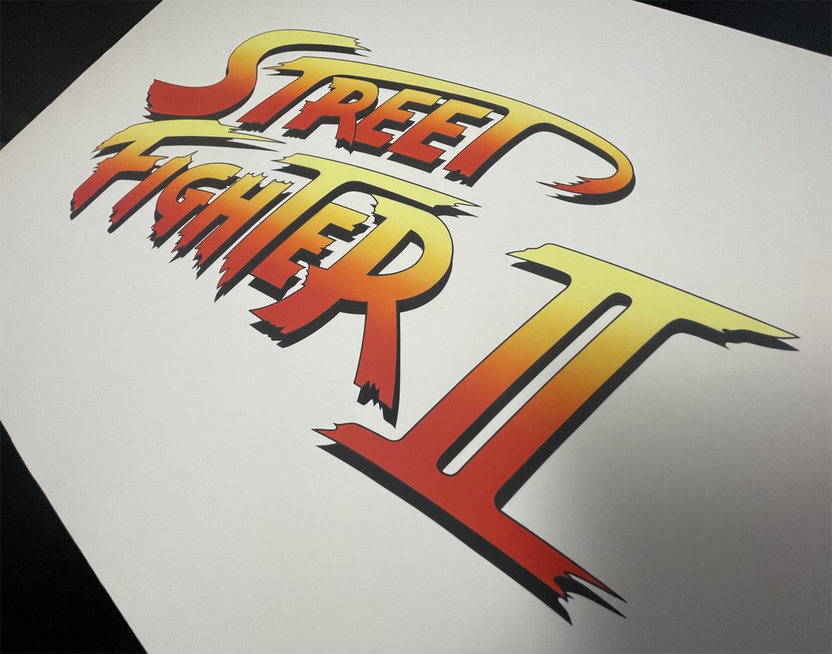 1991年春。ストⅡの稼働開始に先駆けて、ポスターやマニュアル制作の