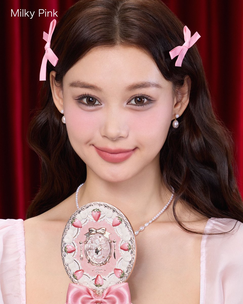 🍰ストロベリーキューピッドコレクション ハンドミラー 甘いショート