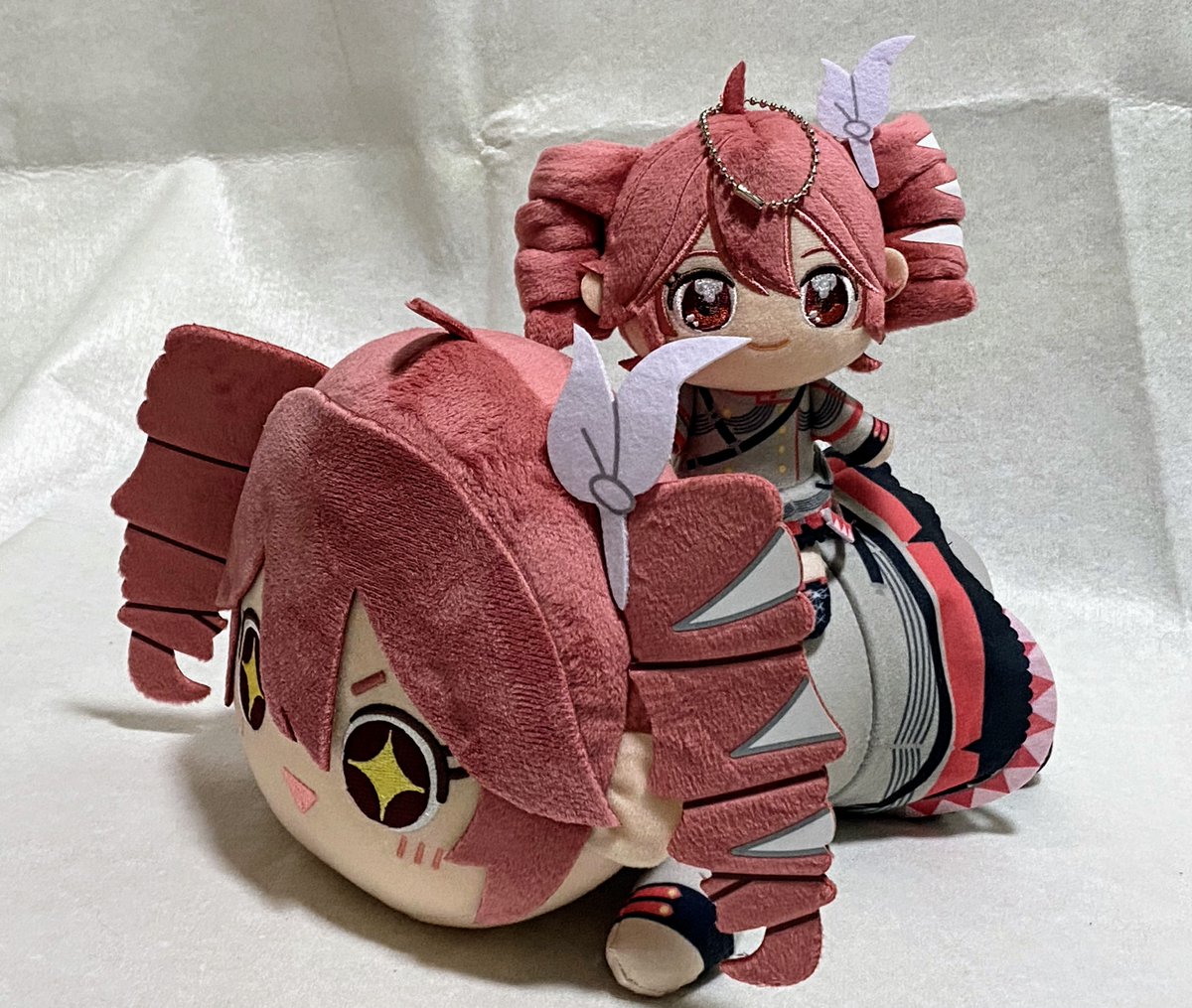 重音テト メンバーのとこに届いた、くてんこBIGぬいぐるみの画像が届き