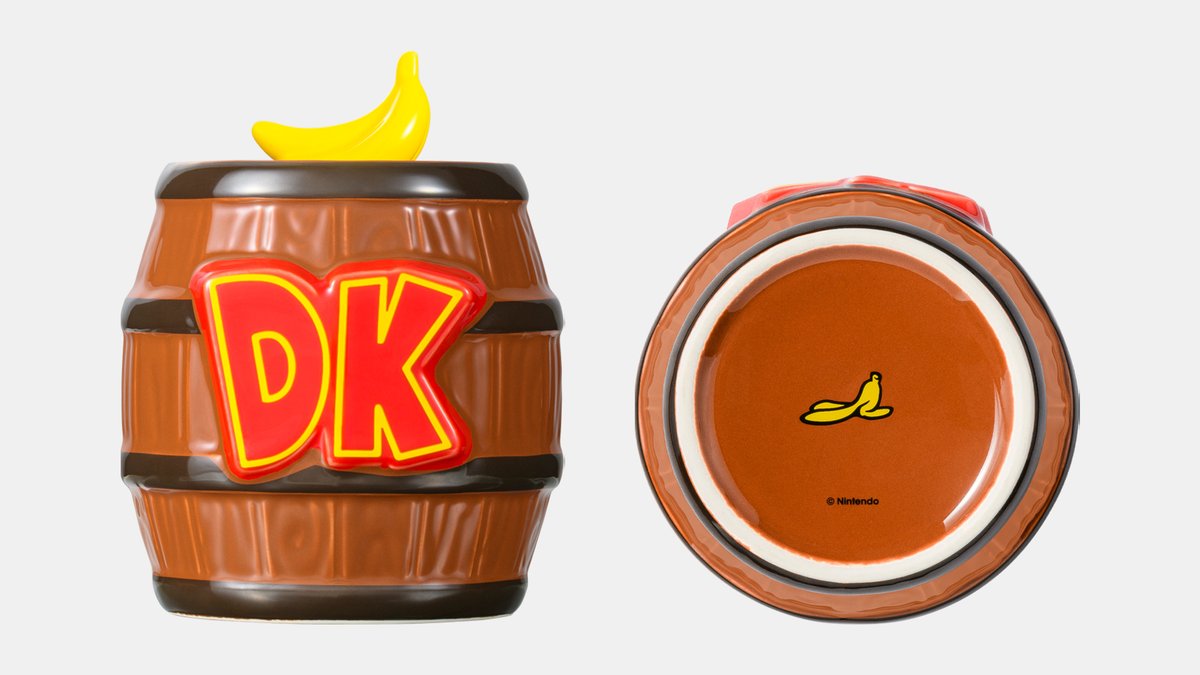 新商品]使い道いろいろ。ドンキーコングに登場するDKバレルをモチーフ