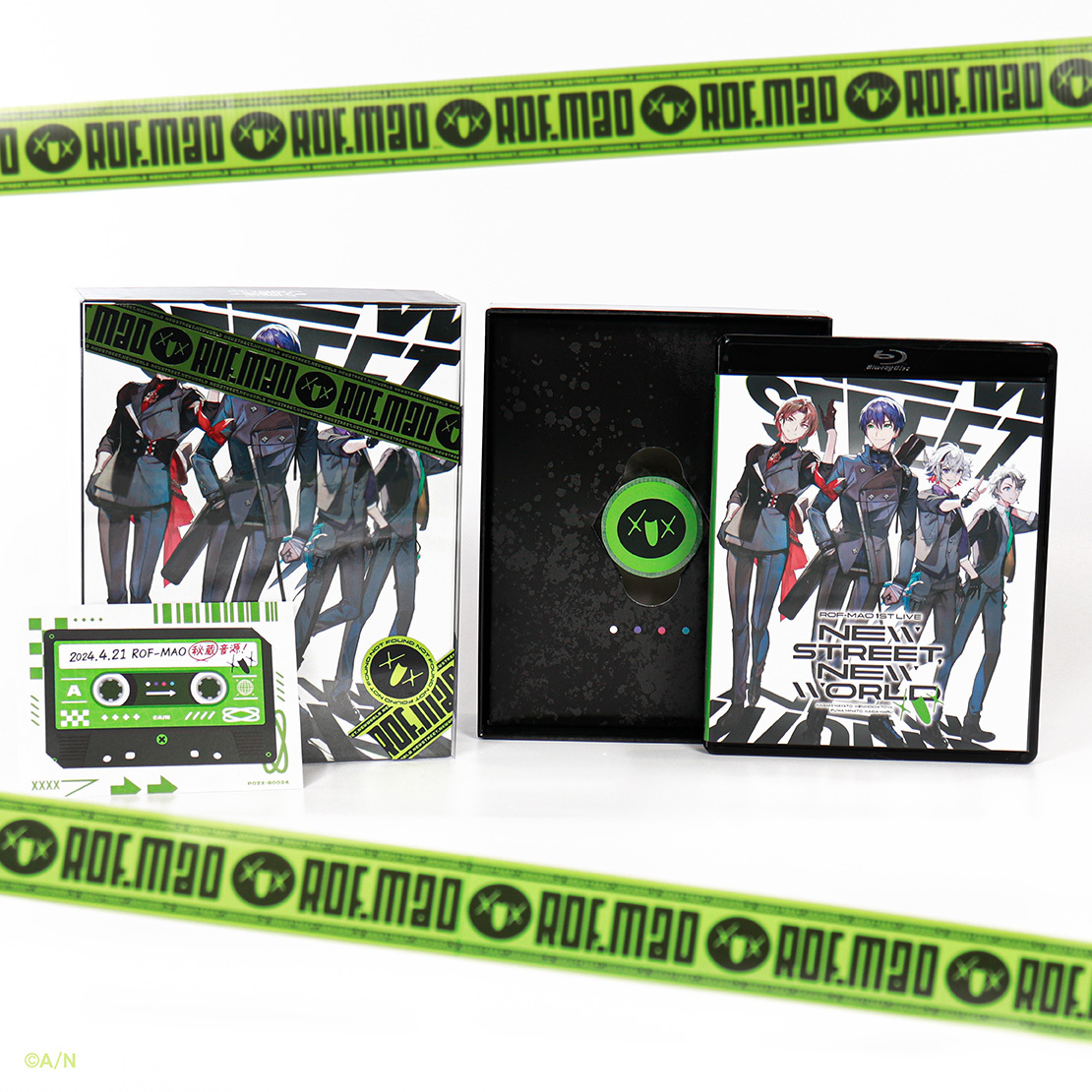 ROFMAO_1stライブ Blu-ray発売中✨／ 「ROF-MAO 1st LIVE New street